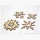 SO: Kaiser Craft - Wood Flourishes - Snowflakes