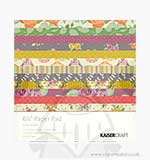 SO: Kaiser Craft 6.5 x 6.5 Paper Pad - Flora Delight