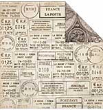 SO: Kaiser Paper - Timeless Collection - Postmarks (12x12)