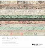 SO: Kaisercraft Paper Pad 6.5x6.5 - Rustic Harmony