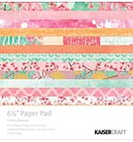SO: Kaisercraft Paper Pad 6.5 x 6.5 - Cherry Blossom