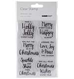 SO: Mint Wishes Clear Stamps - Jolly Sentiments