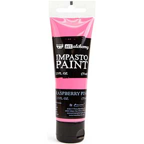 SO: Finnabair Art Alchemy Impasto Paint - Raspberry Pink
