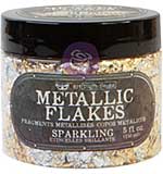 Finnabair Art Ingredients Metallic Flakes 150ml - Sparkling