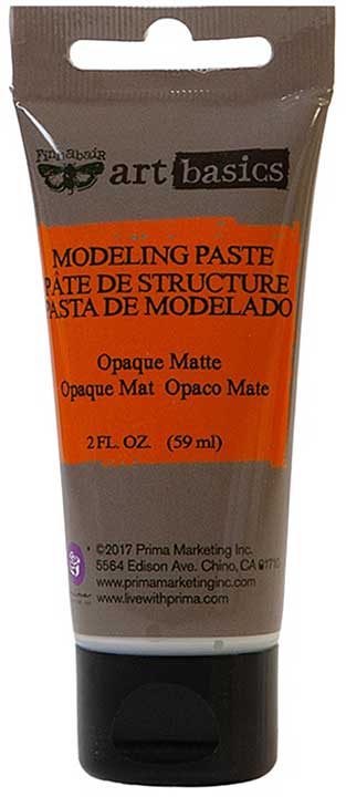 SO: Finnabair Art Basics Modeling Paste 2oz - Opaque Matte