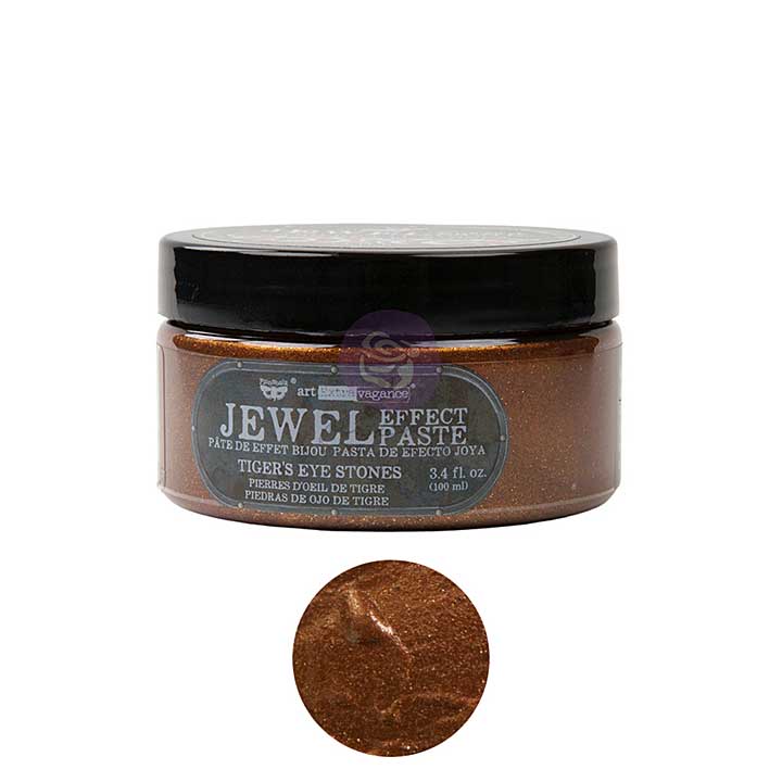 Finnabair Art Extravagance Jewel Effect Paste Tigers Eye Stones (100ml)