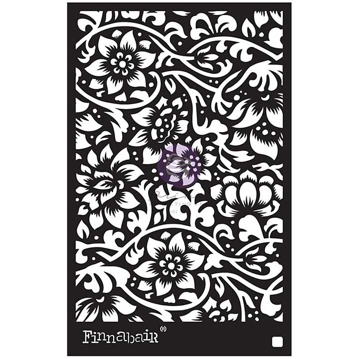 Finnabair Bindweed Wallpaper 6x9 Inch Stencil