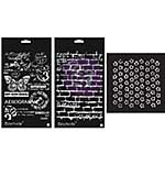 Finnabair Limited Edition Stencil Set - Perfectly Grungy (3pcs)