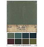 SO: Idea-Ology Kraft-Stock Stack Cardstock Pad 6x9 24pk - Cool, 8 Colours