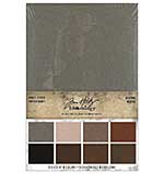 SO: Idea-Ology Kraft-Stock Stack Cardstock Pad 6x9 24pk - Neutral, 8 Colours