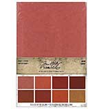 SO: Idea-Ology Kraft-Stock Stack Cardstock Pad 6x9 24pk - Warm, 8 Colours