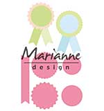 Marianne Design Collectables - Rosettes & labels