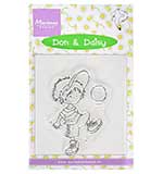 SO: Marianne Design Clear Stamps - Don and Daisy - Soccer Don