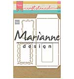 Marianne Design Craft Stencil A4 Slimline Envelope