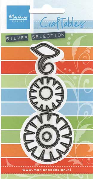 Marianne Design Craftables Dies - Flower Set Funky