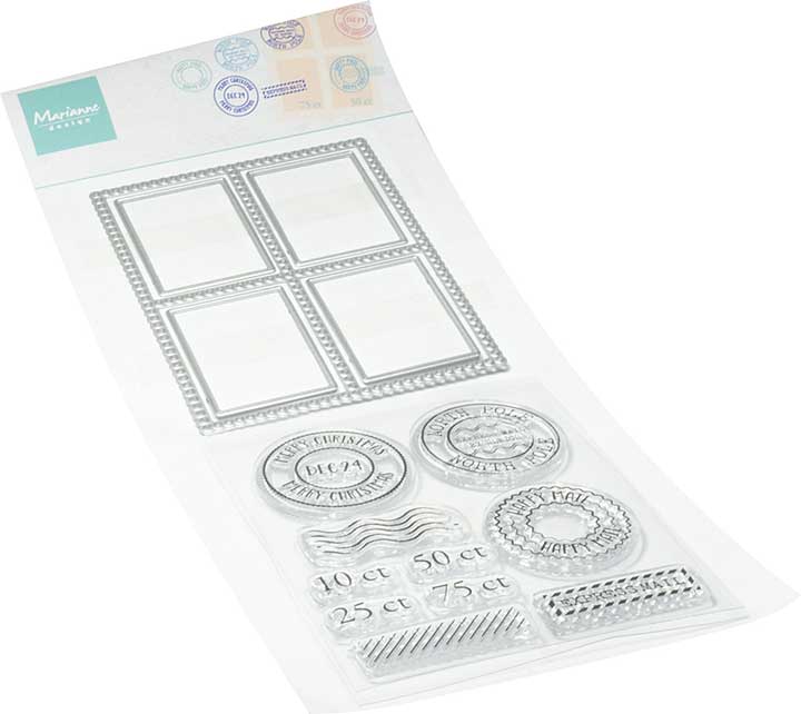 Marianne Design Clear Stamps Postage Stamp Set