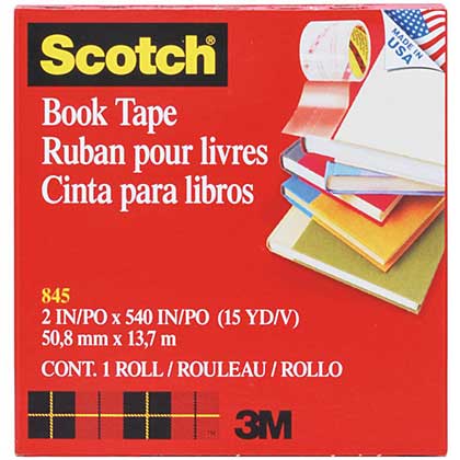 SO: Scotch Book Tape (Boxed) 50mm x 13m