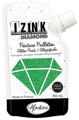 SO: Izink Diamond Paint - Vert Fonce (Dark Green) 80ml