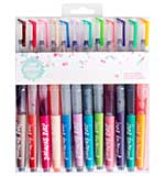 SO: Jane Davenport Mixed Media Mermaid Watercolor Markers 12pk - Brush Tip