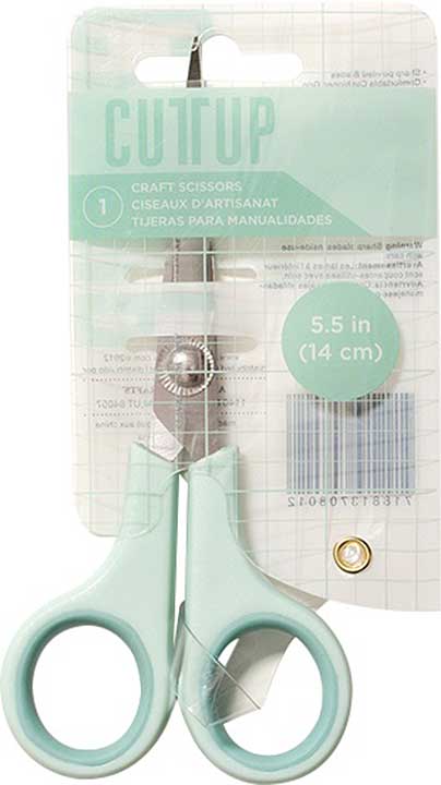 SO: Cutup Fine Tip Craft Scissors 5.5 inch - Mint