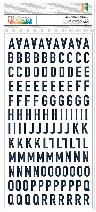 Jen Hadfield Reaching Out Thickers Stickers 264pk - Alphabet