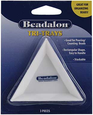 Beadalon Tri Trays 3pk