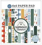 Carta Bella Farmhouse Summer 6x6 Inch Paper Pad