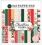 Carta Bella Peaceful Christmas Flora 6x6 Inch Paper Pad