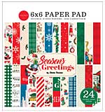 Carta Bella Seasons Greetings 6x6 Inch Paper Pad