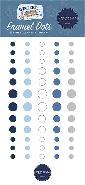 Carta Bella Wintertime Enamel Dots