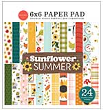 Carta Bella Sunflower Summer 6x6 Inch Paper Pad