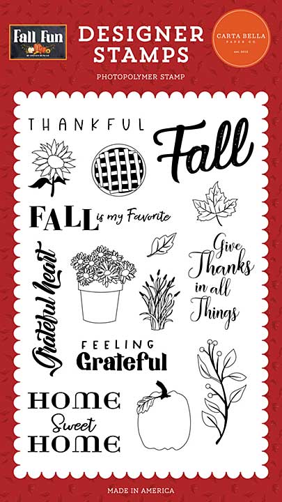 Carta Bella Fall Is My Favorite Stamp Set