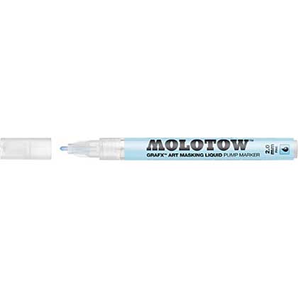 SO: Molotow Grafx Masking Fluid Refillable Marker - 2mm Round Nib