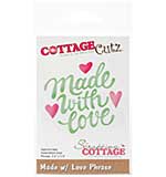 SO: CottageCutz Dies - Made with Love Phrase