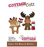 Scrapping Cottage Campin Out Moose and Reindeer