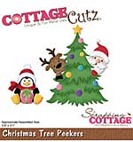 Scrapping Cottage Christmas Tree Peekers