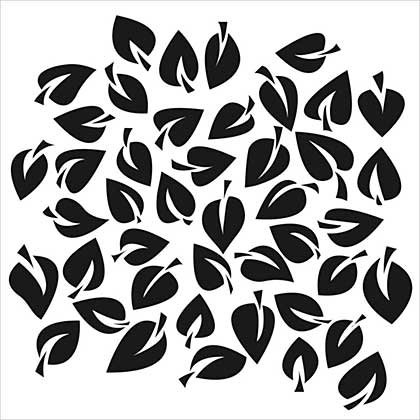 SO: Crafters Workshop Template 6x6 - Dancing Leaves
