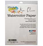 Ken Oliver Watercolor Paper Pack 8.5"X11" 4pk