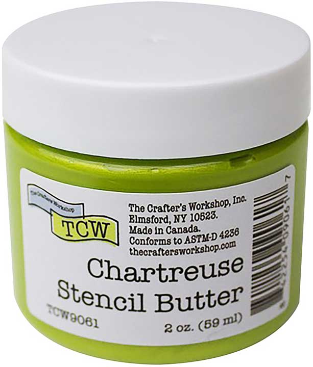 Crafter\'s Workshop Stencil Butter 2oz - Chartreuse