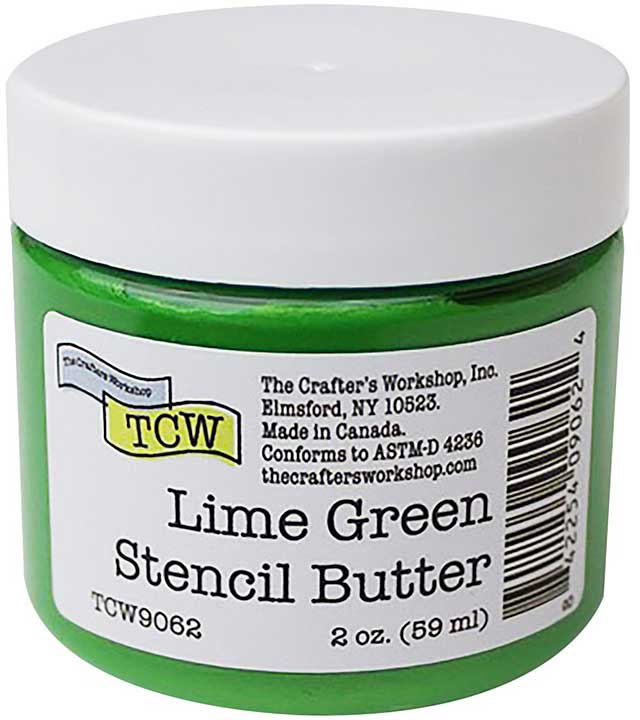 Crafter\'s Workshop Stencil Butter 2oz - Lime Green