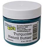 Crafter's Workshop Stencil Butter 2oz - Turquoise
