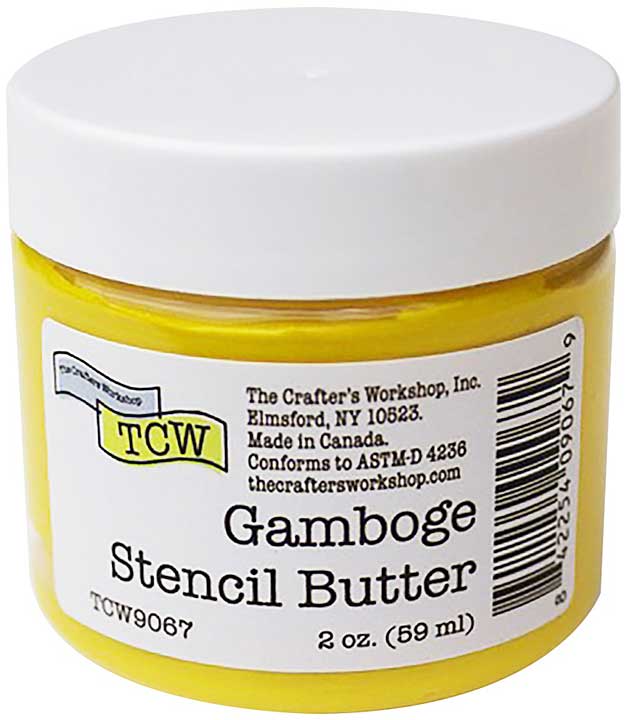 SO: Crafter\'s Workshop Stencil Butter 2oz - Gamboge
