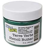 Crafter's Workshop Stencil Butter 2oz - Terre Verte