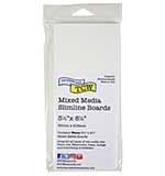 Crafter's Workshop Mixed Media Board 3.5x8.5 3pk