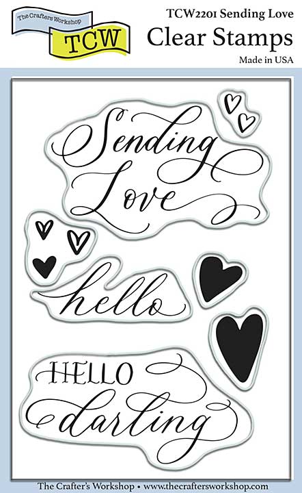 SO: Crafters Workshop Clear Stamps 4X6 - Sending Love