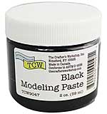 Crafters Workshop Modeling Paste 2oz - Black