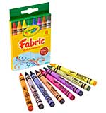 SO: Crayola Fabric Crayons - Primary (8pk)