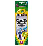 SO: Crayola Metallic Colored Pencils - Long (8pk)