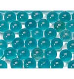 SO: Floral Glass Marbles - Ice Blue (12oz)