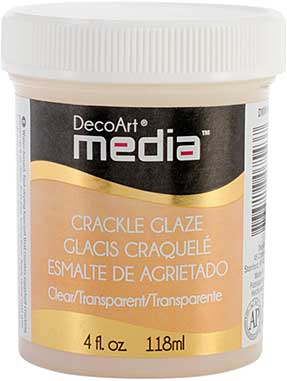 SO: Media Crackle Glaze - Clear (4oz)